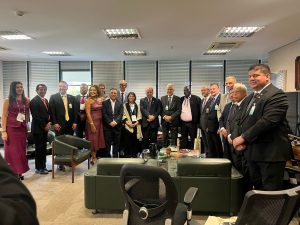 OCAM representada em iniciativas internacionais no Brasil